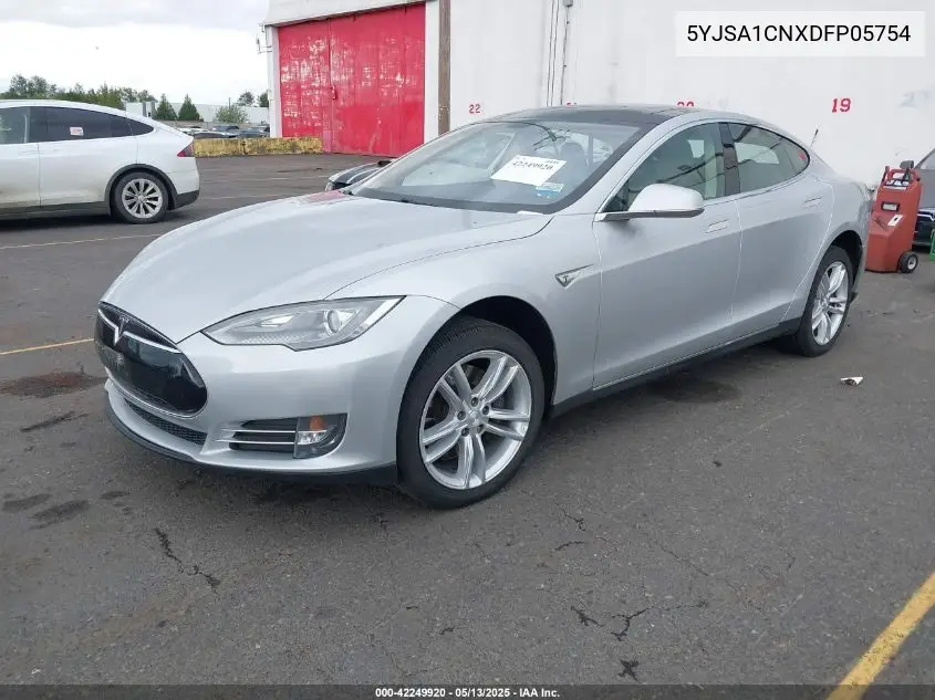 2013 Tesla Model S VIN: 5YJSA1CNXDFP05754 Lot: 42249920