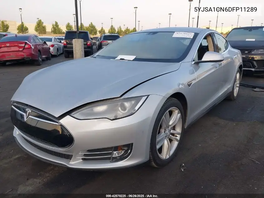 2013 Tesla Model S VIN: 5YJSA1CN6DFP11289 Lot: 42570225