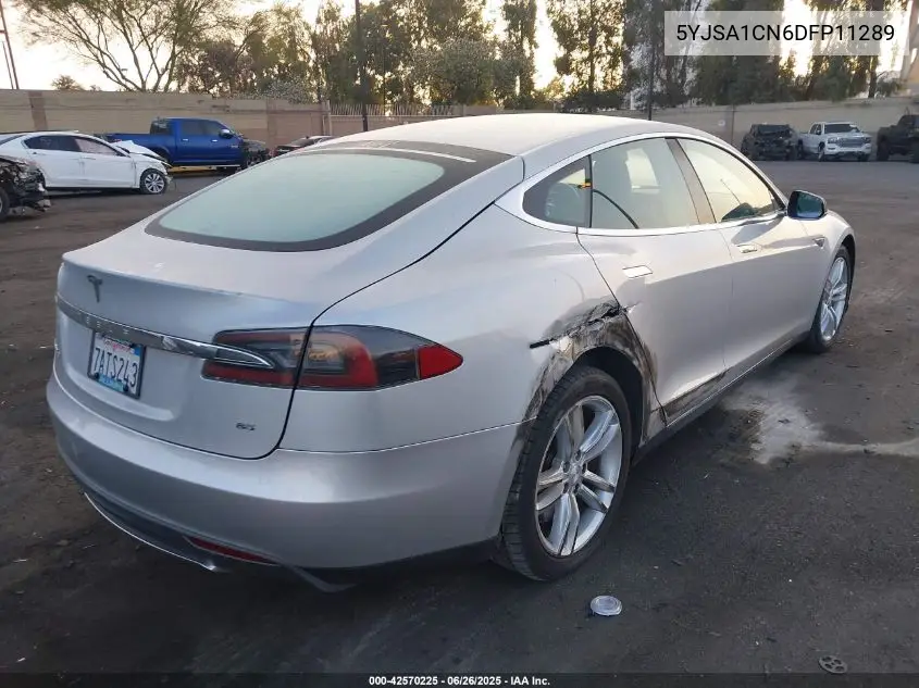 2013 Tesla Model S VIN: 5YJSA1CN6DFP11289 Lot: 42570225