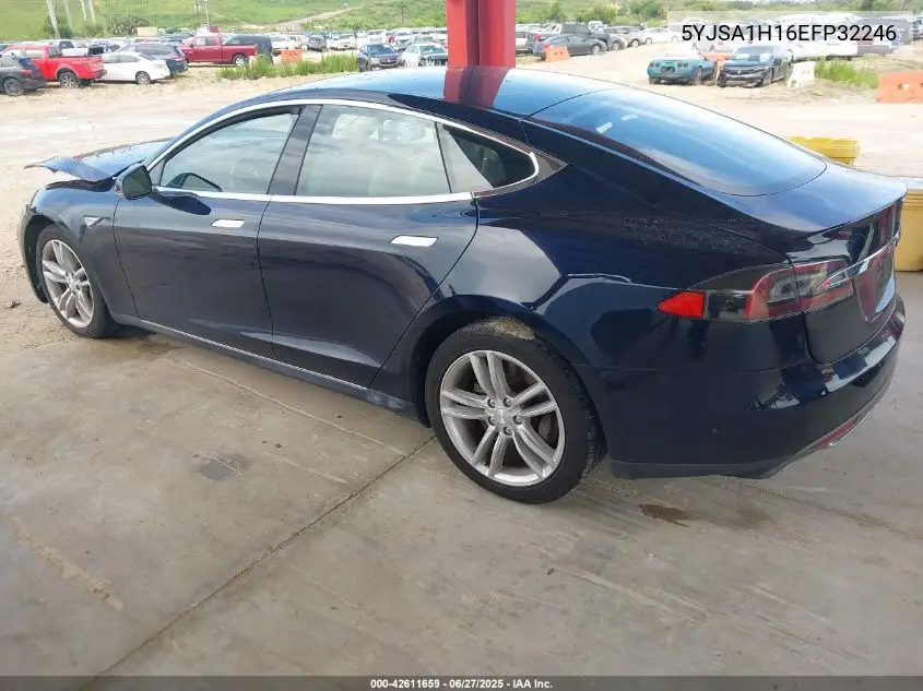 2014 Tesla Model S P85 VIN: 5YJSA1H16EFP32246 Lot: 42611659