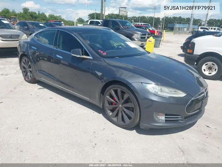 2015 Tesla Model S 70D/85D/P85D VIN: 5YJSA1H28FFP79921 Lot: 42610557
