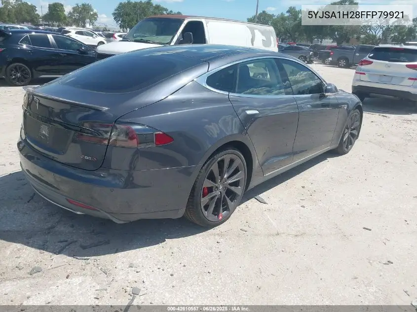 2015 Tesla Model S 70D/85D/P85D VIN: 5YJSA1H28FFP79921 Lot: 42610557