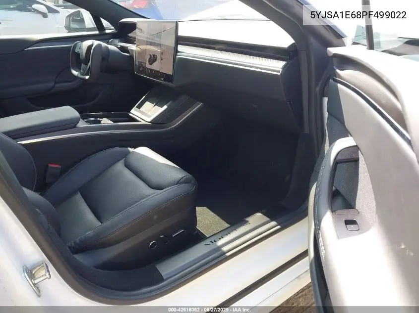 2023 Tesla Model S VIN: 5YJSA1E68PF499022 Lot: 42616362