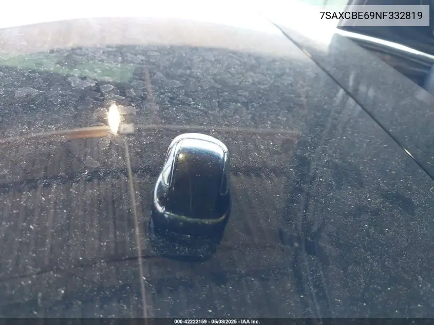 2022 Tesla Model X Plaid Tri Motor All-Wheel Drive VIN: 7SAXCBE69NF332819 Lot: 42222159