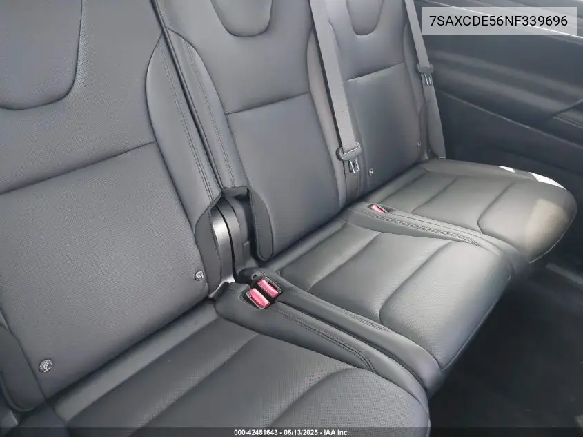 2022 Tesla Model X Dual Motor All-Wheel Drive/Plaid Tri Motor All-Wheel Drive VIN: 7SAXCDE56NF339696 Lot: 42481643