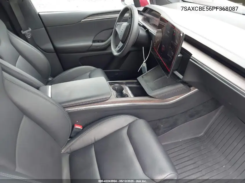 2023 Tesla Model X Dual Motor All-Wheel Drive/Standard Range VIN: 7SAXCBE56PF368087 Lot: 42243904
