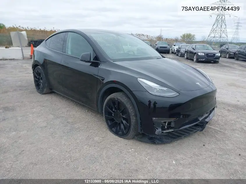 2023 Tesla Model Y VIN: 7SAYGAEE4PF764439 Lot: 12133980