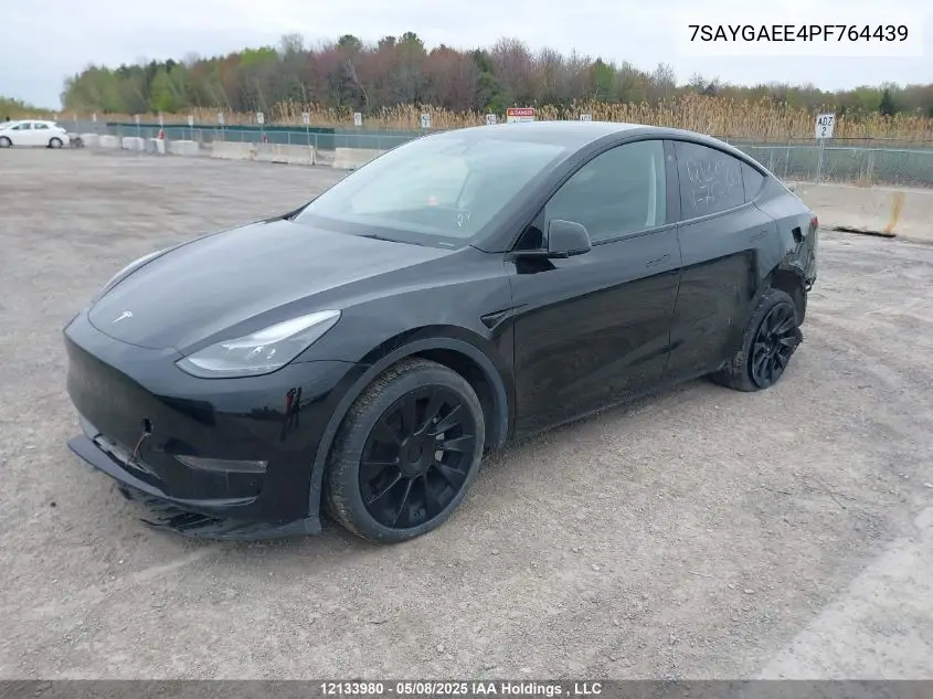 2023 Tesla Model Y VIN: 7SAYGAEE4PF764439 Lot: 12133980