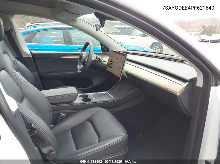 2023 Tesla Model Y Awd/Long Range Dual Motor All-Wheel Drive VIN: 7SAYGDEE4PF621640 Lot: 41796502