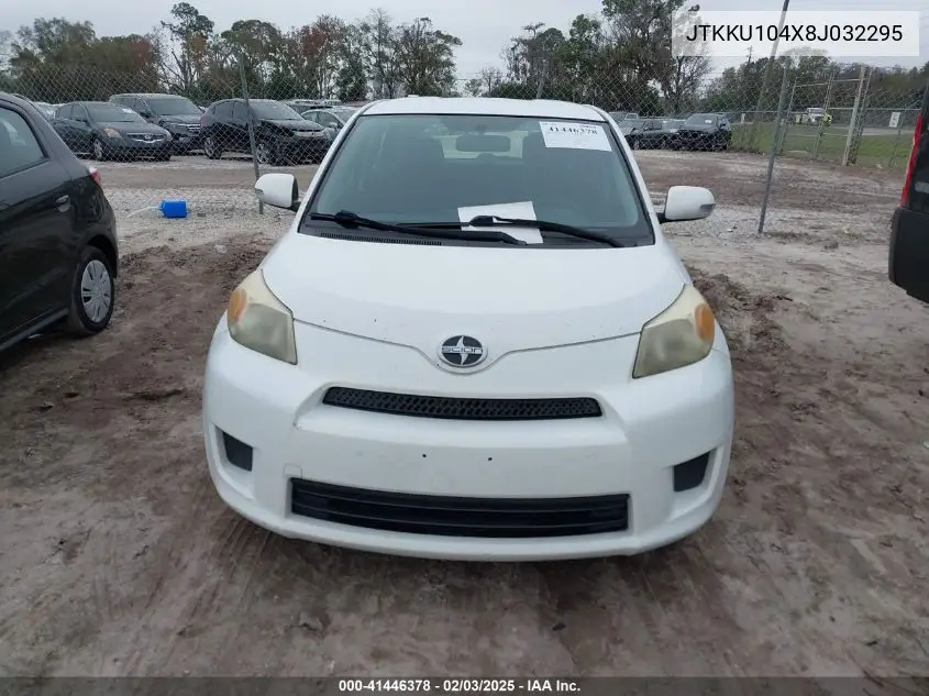 2008 Toyota Scion Xd VIN: JTKKU104X8J032295 Lot: 41446378