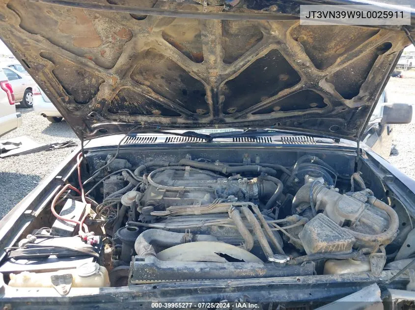 1990 Toyota 4Runner VIN: JT3VN39W9L0025911 Lot: 39955277