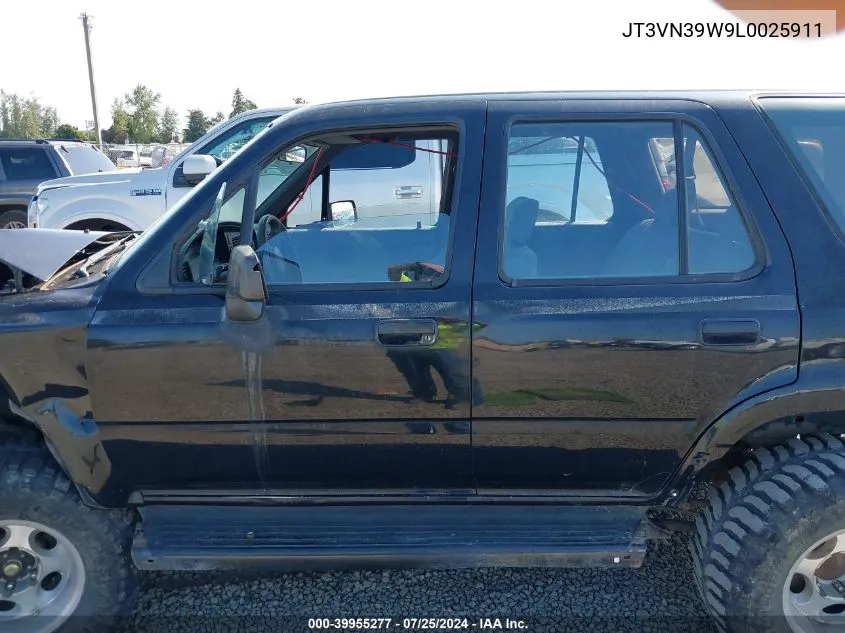 1990 Toyota 4Runner VIN: JT3VN39W9L0025911 Lot: 39955277