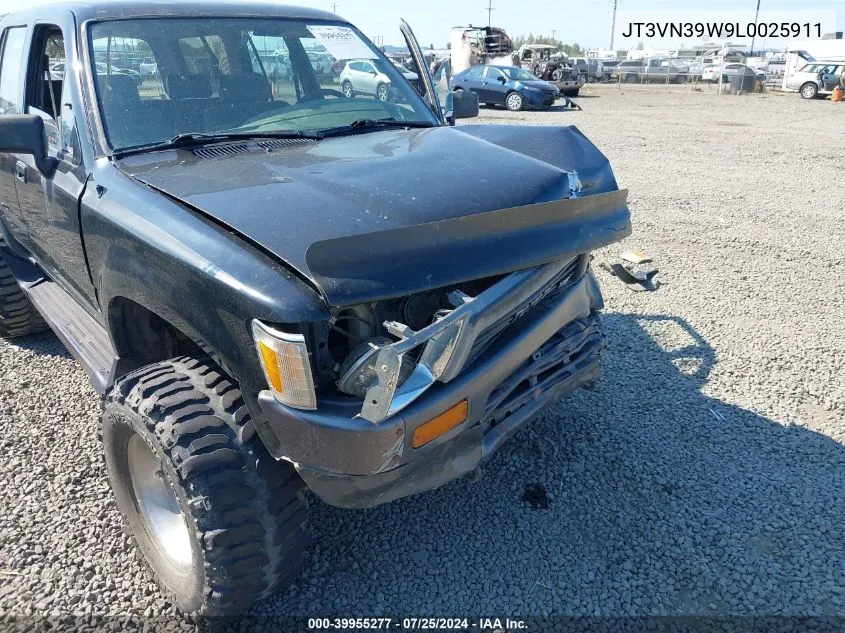 1990 Toyota 4Runner VIN: JT3VN39W9L0025911 Lot: 39955277