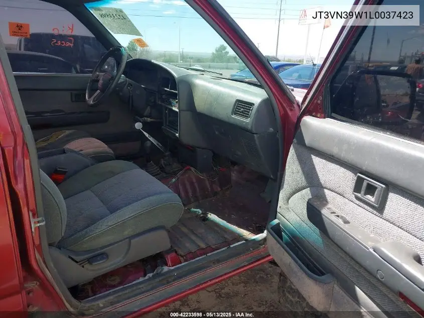 1990 Toyota 4Runner Vn39 Sr5 VIN: JT3VN39W1L0037423 Lot: 42233598