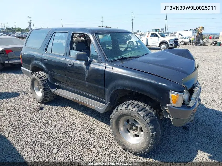 1990 Toyota 4Runner Vn39 Sr5 VIN: JT3VN39W9L0025911 Lot: 42295096