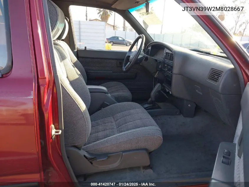 1991 Toyota 4Runner Vn39 Sr5 VIN: JT3VN39W2M8028667 Lot: 41420747