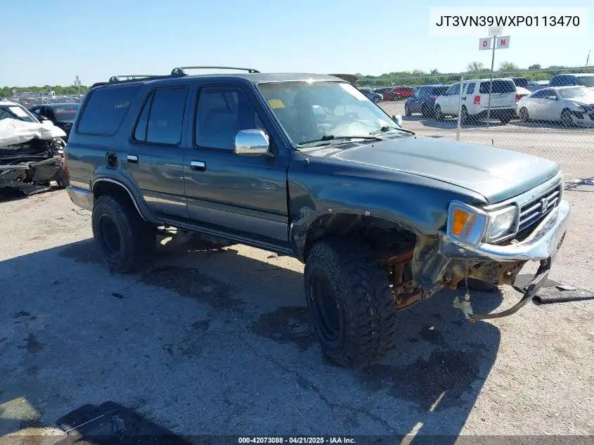1993 Toyota 4Runner Vn39 Sr5 VIN: JT3VN39WXP0113470 Lot: 42073088