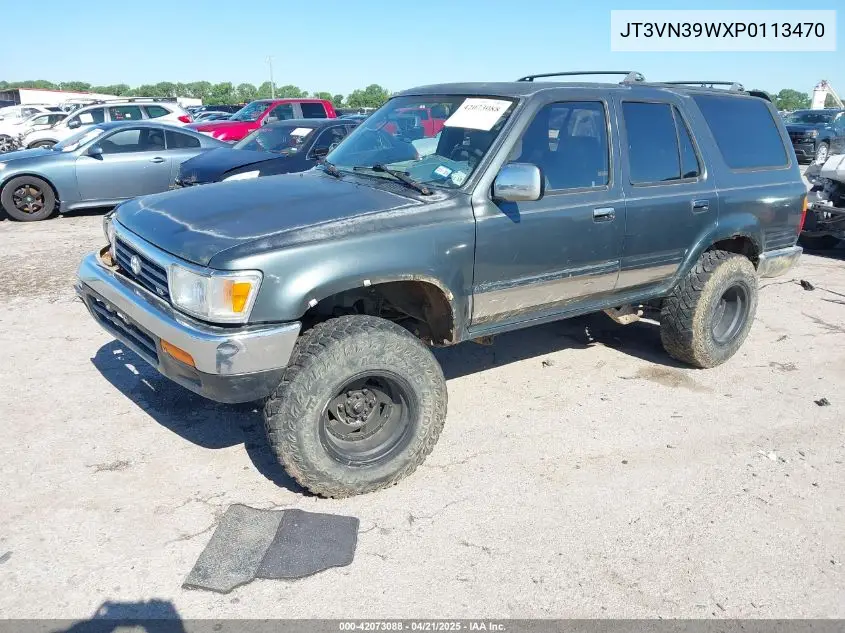 1993 Toyota 4Runner Vn39 Sr5 VIN: JT3VN39WXP0113470 Lot: 42073088
