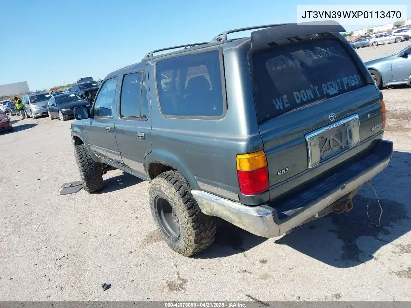 1993 Toyota 4Runner Vn39 Sr5 VIN: JT3VN39WXP0113470 Lot: 42073088