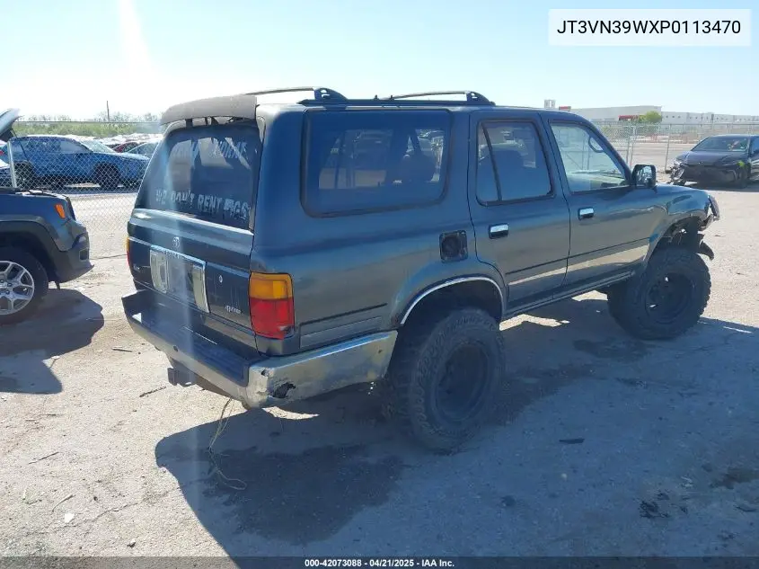 1993 Toyota 4Runner Vn39 Sr5 VIN: JT3VN39WXP0113470 Lot: 42073088
