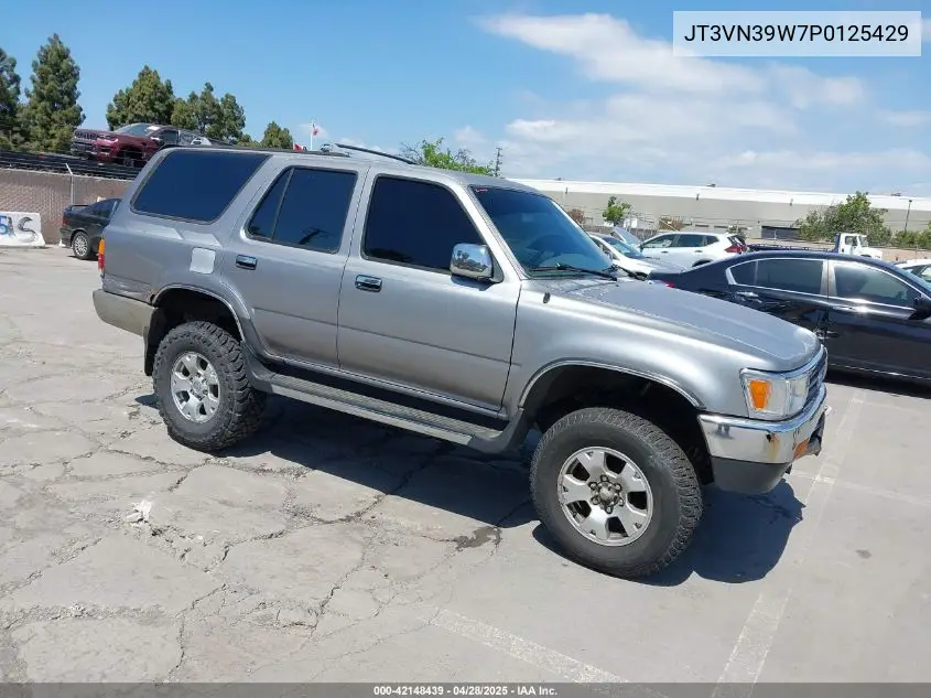 1993 Toyota 4Runner Vn39 Sr5 VIN: JT3VN39W7P0125429 Lot: 42148439