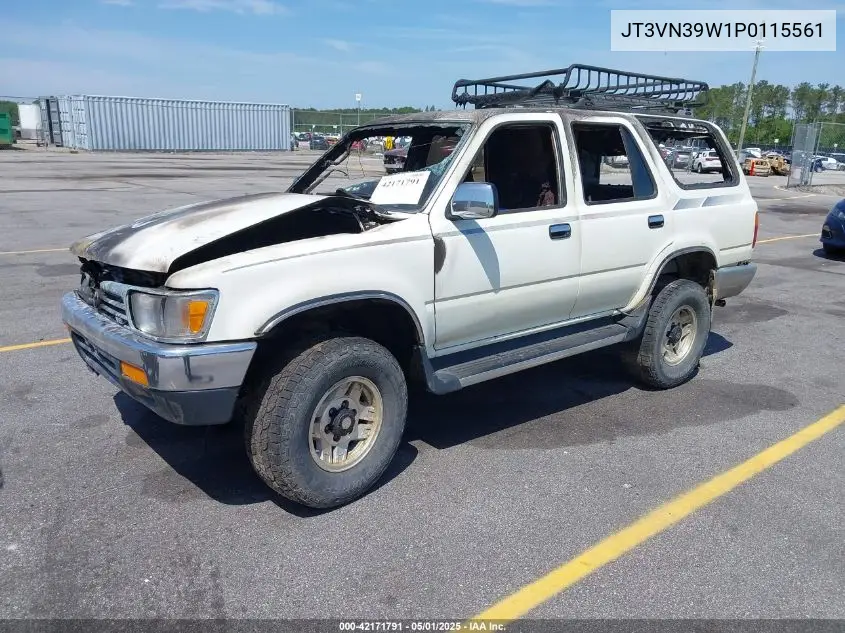 1993 Toyota 4Runner Vn39 Sr5 VIN: JT3VN39W1P0115561 Lot: 42171791