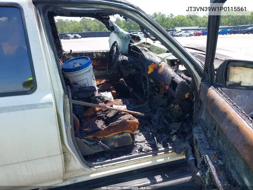 1993 Toyota 4Runner Vn39 Sr5 VIN: JT3VN39W1P0115561 Lot: 42171791