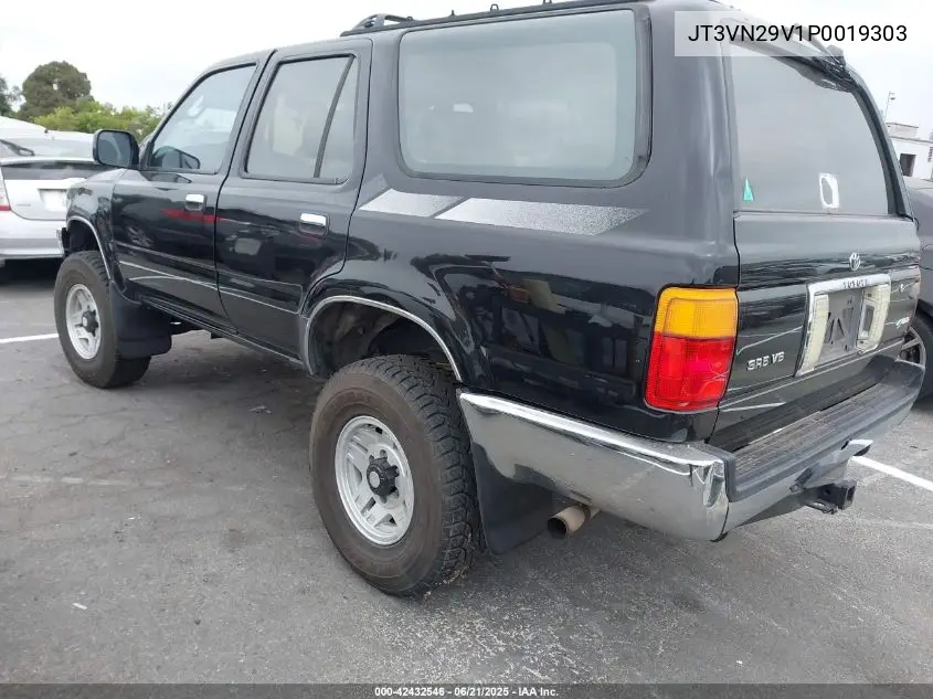 1993 Toyota 4Runner Vn29 Sr5 VIN: JT3VN29V1P0019303 Lot: 42432546