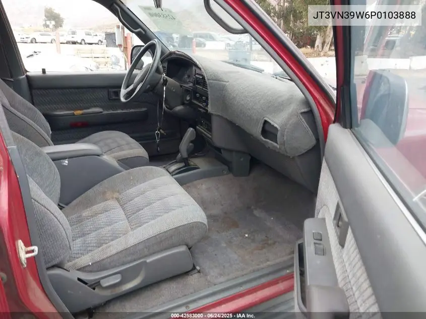 1993 Toyota 4Runner Vn39 Sr5 VIN: JT3VN39W6P0103888 Lot: 42583000
