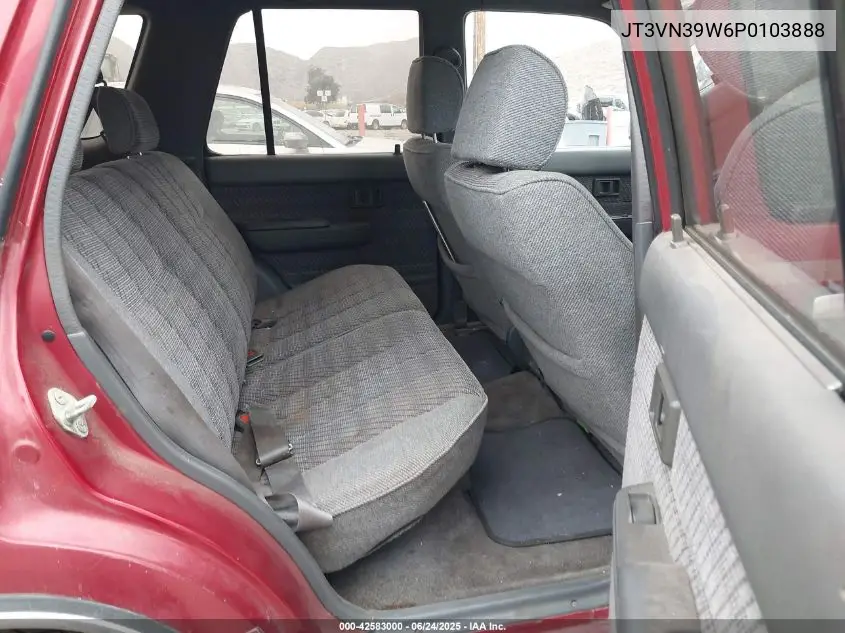 1993 Toyota 4Runner Vn39 Sr5 VIN: JT3VN39W6P0103888 Lot: 42583000