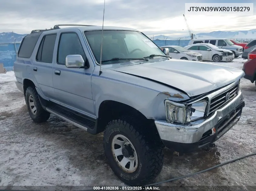 1994 Toyota 4Runner Vn39 Sr5 VIN: JT3VN39WXR0158279 Lot: 41392836