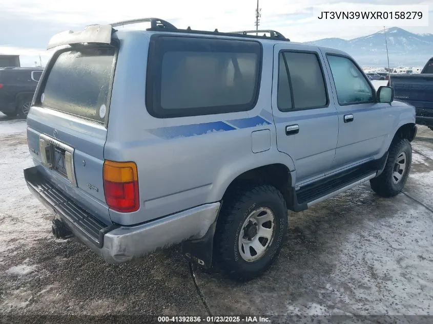 1994 Toyota 4Runner Vn39 Sr5 VIN: JT3VN39WXR0158279 Lot: 41392836