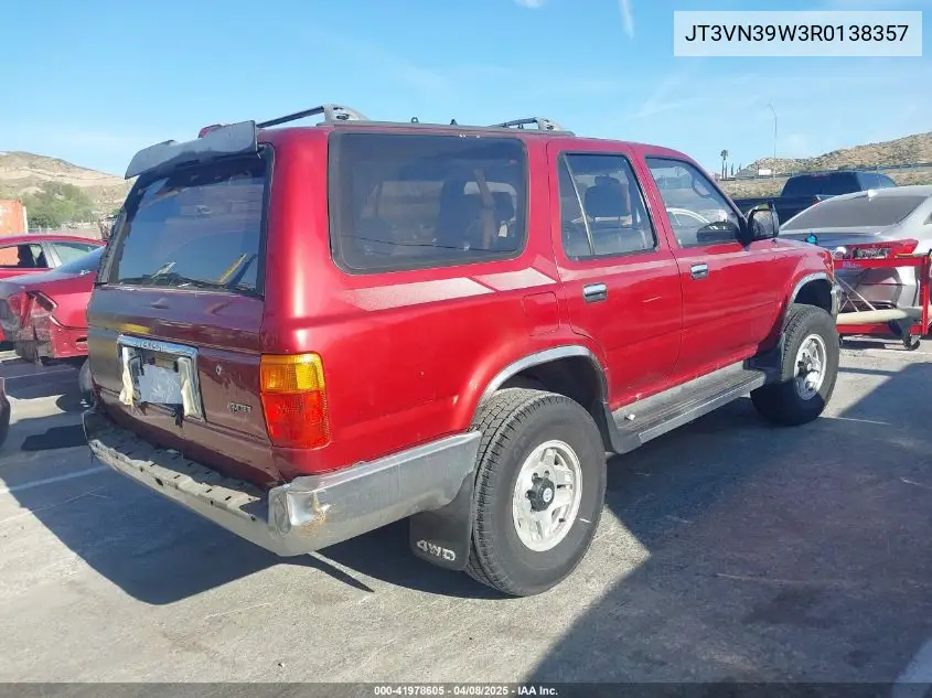 1994 Toyota 4Runner Vn39 Sr5 VIN: JT3VN39W3R0138357 Lot: 41978605