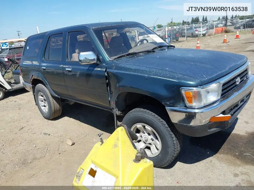 1994 Toyota 4Runner Vn39 Sr5 VIN: JT3VN39W0R0163538 Lot: 42174585