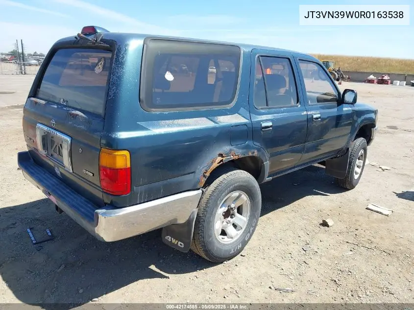 1994 Toyota 4Runner Vn39 Sr5 VIN: JT3VN39W0R0163538 Lot: 42174585