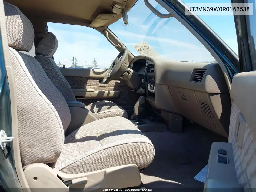 1994 Toyota 4Runner Vn39 Sr5 VIN: JT3VN39W0R0163538 Lot: 42174585