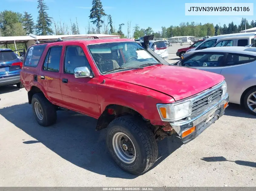 1994 Toyota 4Runner Vn39 Sr5 VIN: JT3VN39W5R0143186 Lot: 42194689