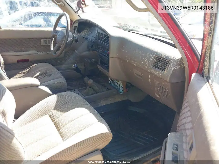 1994 Toyota 4Runner Vn39 Sr5 VIN: JT3VN39W5R0143186 Lot: 42194689
