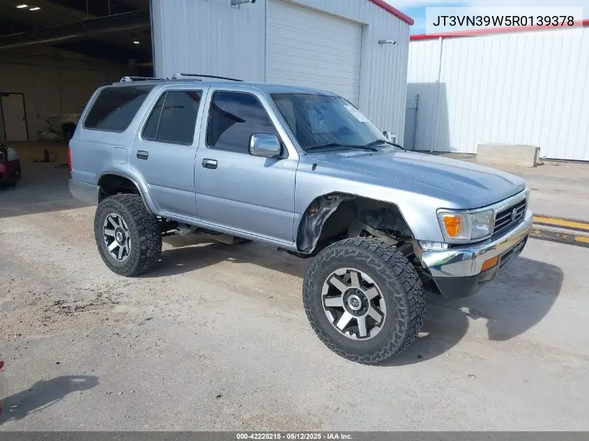 1994 Toyota 4Runner Vn39 Sr5 VIN: JT3VN39W5R0139378 Lot: 42228215