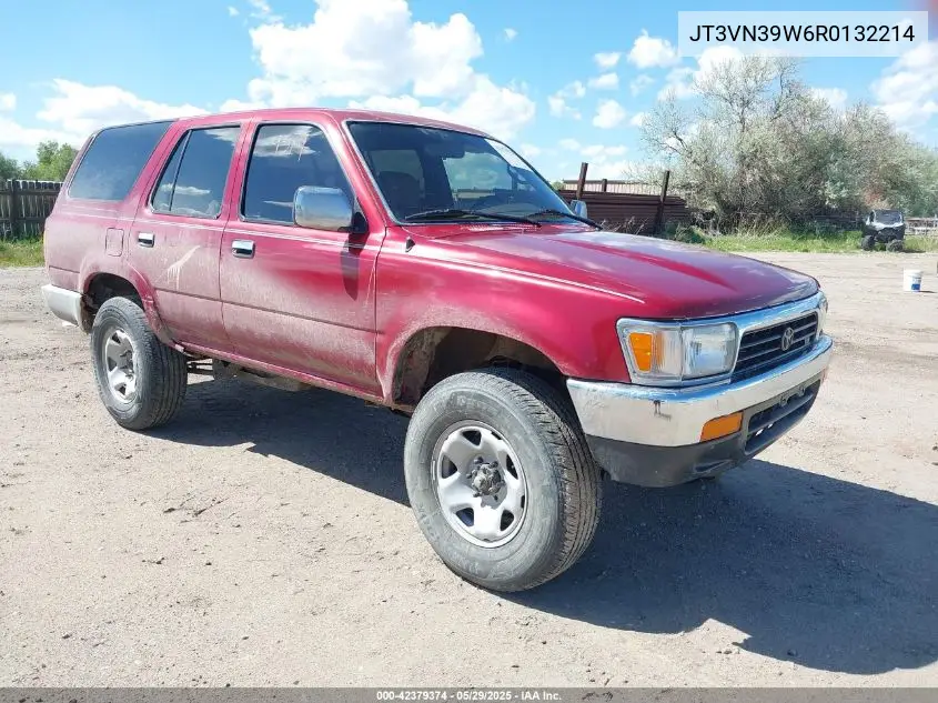 1994 Toyota 4Runner Vn39 Sr5 VIN: JT3VN39W6R0132214 Lot: 42379374