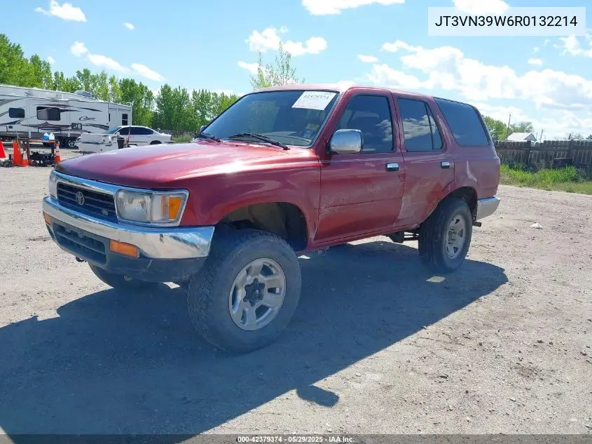 1994 Toyota 4Runner Vn39 Sr5 VIN: JT3VN39W6R0132214 Lot: 42379374