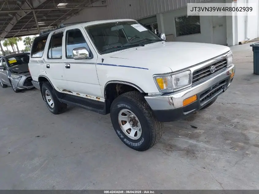 1994 Toyota 4Runner Vn39 Sr5 VIN: JT3VN39W4R8062939 Lot: 42434249