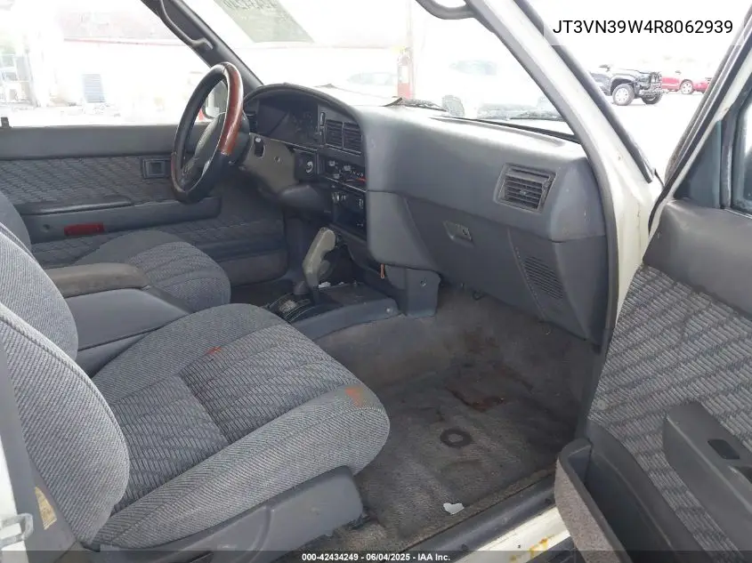 1994 Toyota 4Runner Vn39 Sr5 VIN: JT3VN39W4R8062939 Lot: 42434249