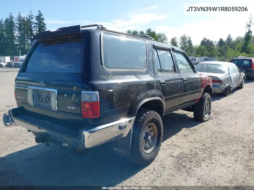 1994 Toyota 4Runner Vn39 Sr5 VIN: JT3VN39W1R8059206 Lot: 42513769