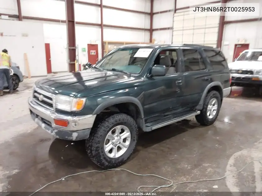 1996 Toyota 4Runner Sr5 VIN: JT3HN86R2T0025953 Lot: 42241569