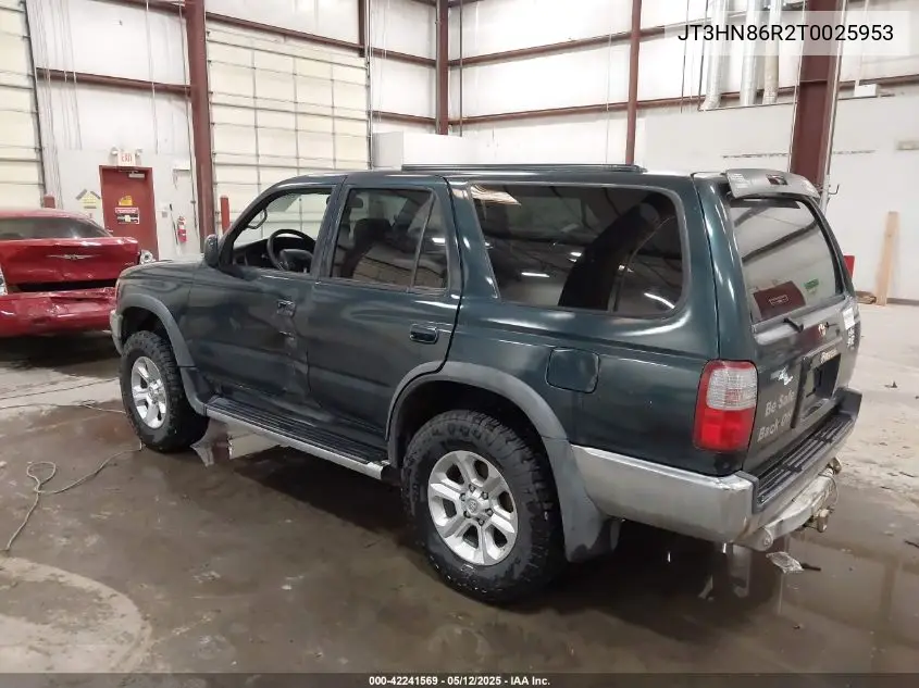 1996 Toyota 4Runner Sr5 VIN: JT3HN86R2T0025953 Lot: 42241569