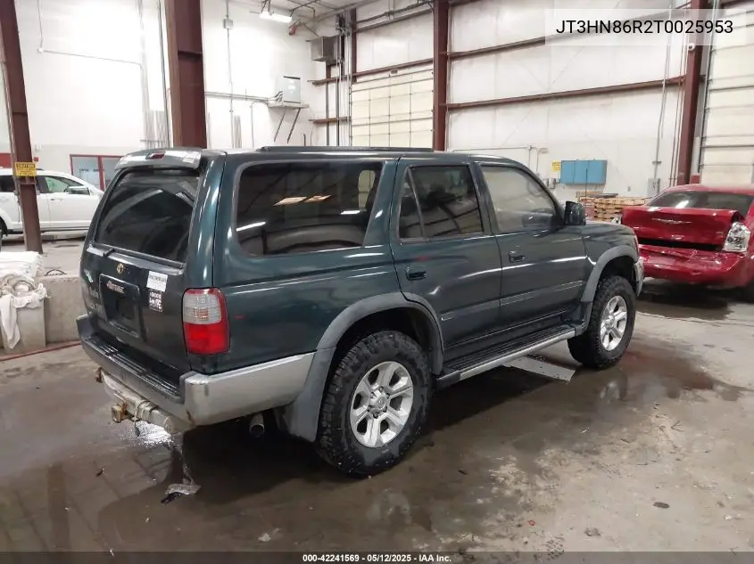 1996 Toyota 4Runner Sr5 VIN: JT3HN86R2T0025953 Lot: 42241569