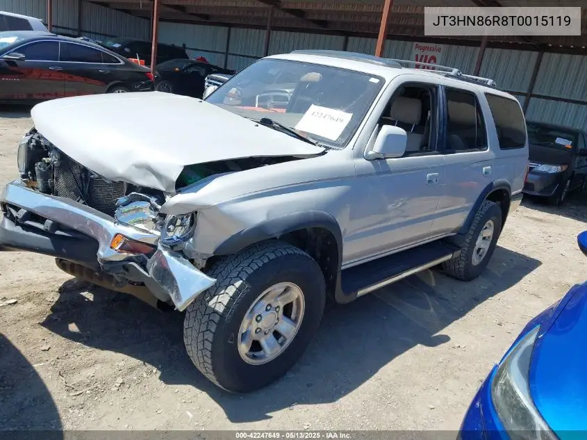 1996 Toyota 4Runner Sr5 VIN: JT3HN86R8T0015119 Lot: 42247649