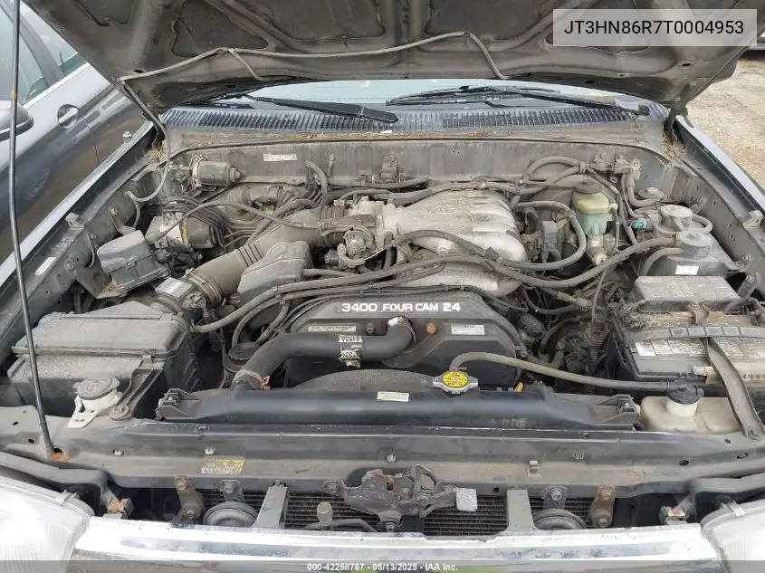 1996 Toyota 4Runner Sr5 VIN: JT3HN86R7T0004953 Lot: 42258787