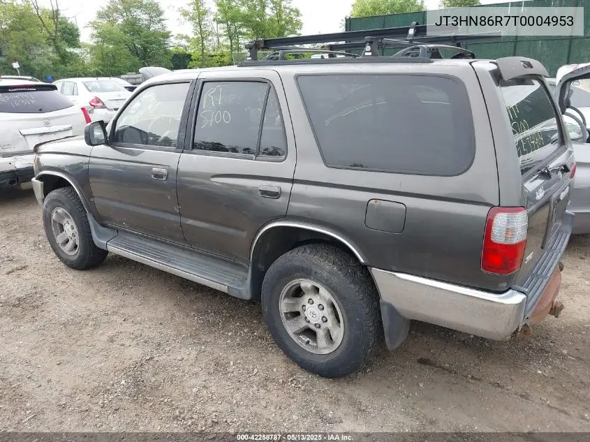 1996 Toyota 4Runner Sr5 VIN: JT3HN86R7T0004953 Lot: 42258787